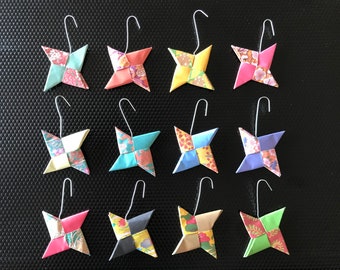 Origami Star Ornament | Christmas Tree Ornament | Origami Ninja Star