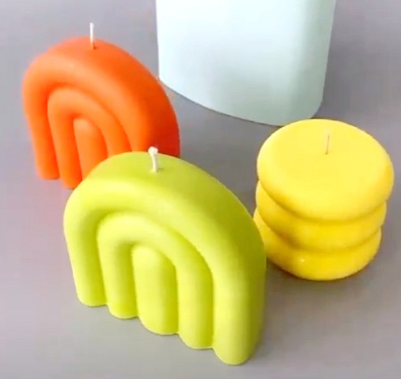 New Bagel Collection Candle Molds Set of Silicone Molds for Etsy UK