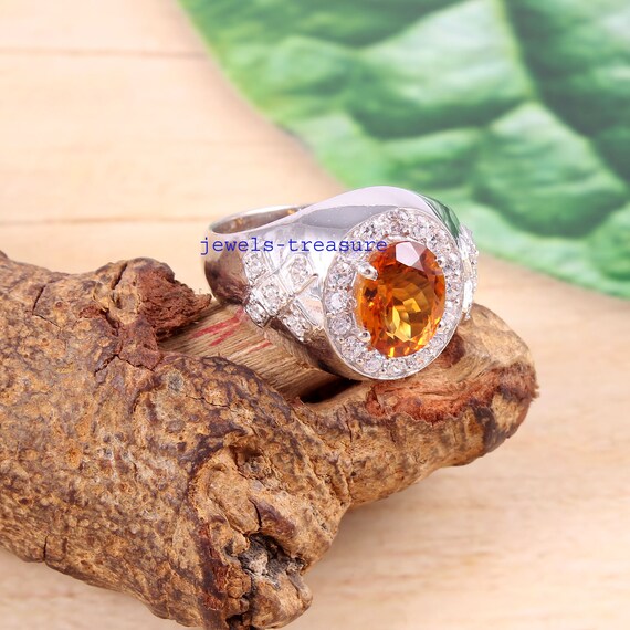 Bague en citrine best sale