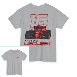 Charles Leclerc Formula One Sweatshirt, F1 Shirt, F1 Two Sides Shirt, Charles Leclerc Shirt, Charles Leclerc F1 Shirt, Charles Leclerc 16 image 7