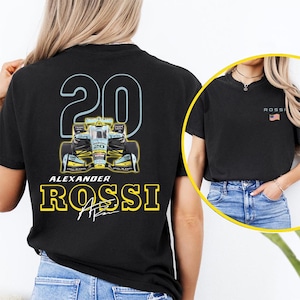 Alexander Rossi #20 IndyCar T-Shirt: Retro Racing Design
