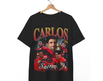 Chemise F1 Carlos Sainz Formule 1 vintage des années 90