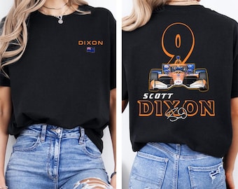 Scott Dixon #9 IndyCar T-Shirt: Retro Racing Tee