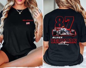 Maillot Oliver Bearman F1 : sweat-shirt de course de Formule 1