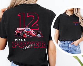 Will Power #12 IndyCar T-Shirt: Retro Racing Tee