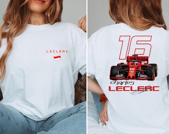 Charles Leclerc F1 Sweatshirt, Formula One Racing Shirt