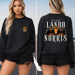 Sudadera de Fórmula 1 de Lando Norris, camiseta de Lando Norris, suéter de Norris F1, Lando Norris 4, camiseta de F1 Lando Norris, camiseta de F1