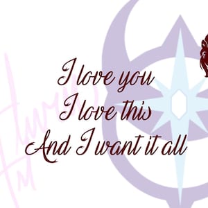 I love you I love this and I want it all- Astarion mug (custom Tav design)