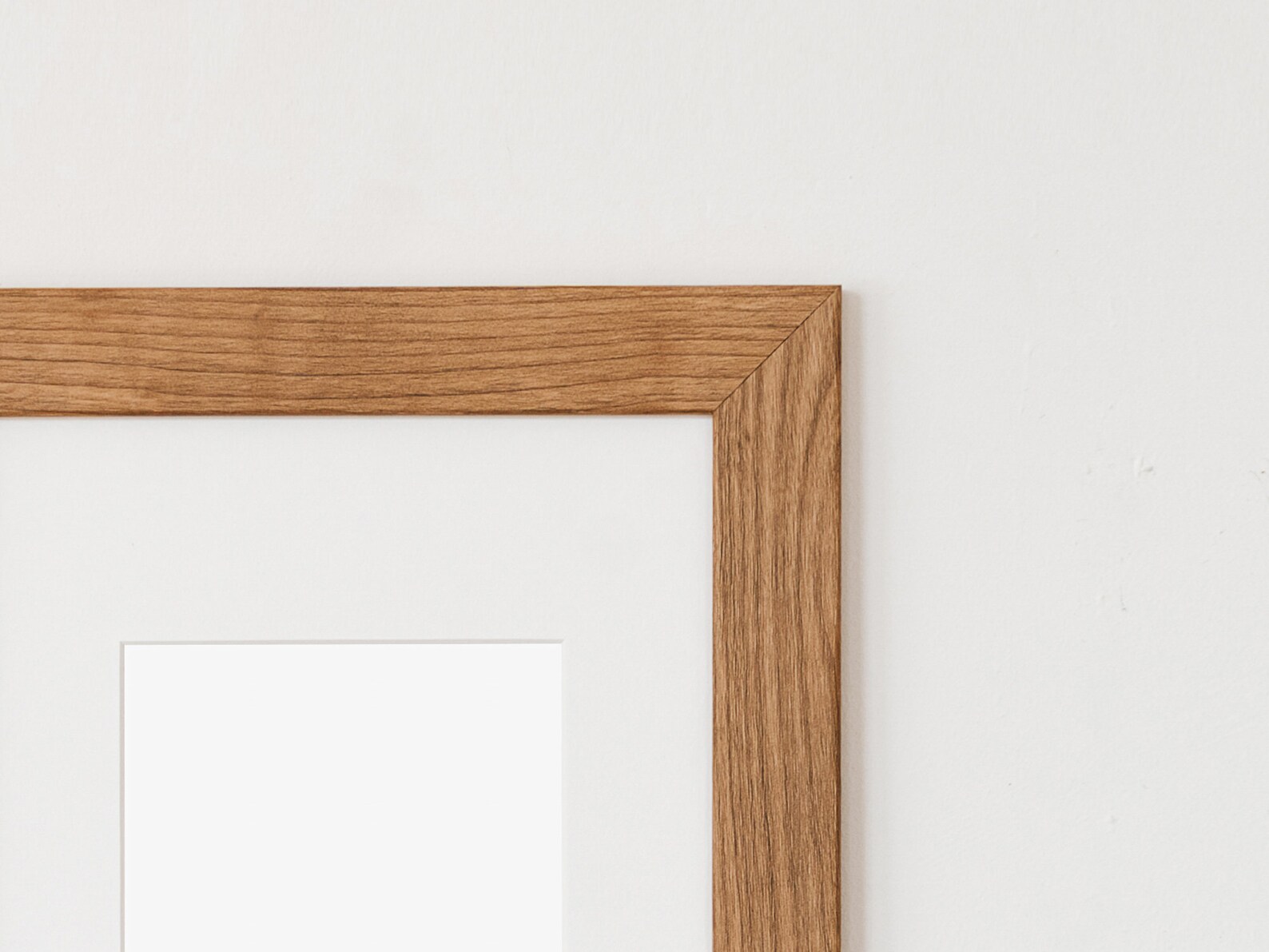 A4 Wood Frame Mockup Mockup Frame Frame on Wall Mockup | Etsy