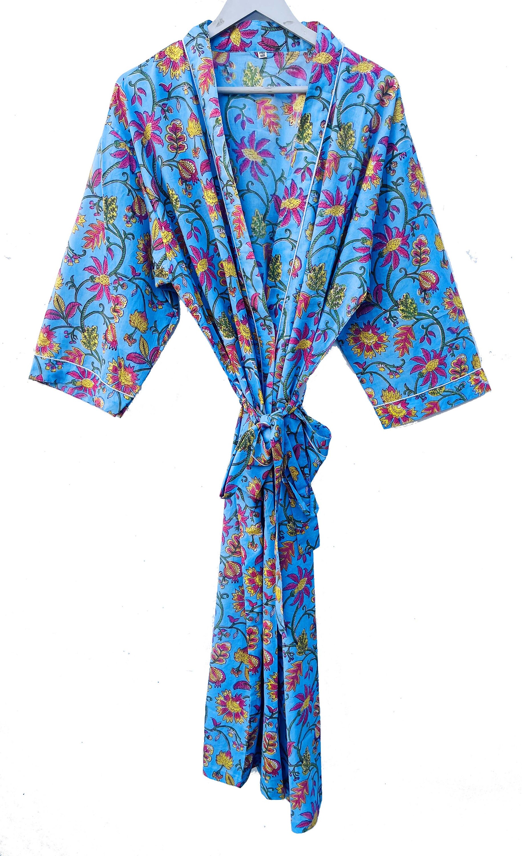 Kimono Robe Womens Sleepwear Robes Maternity Robe Beach Etsy UK