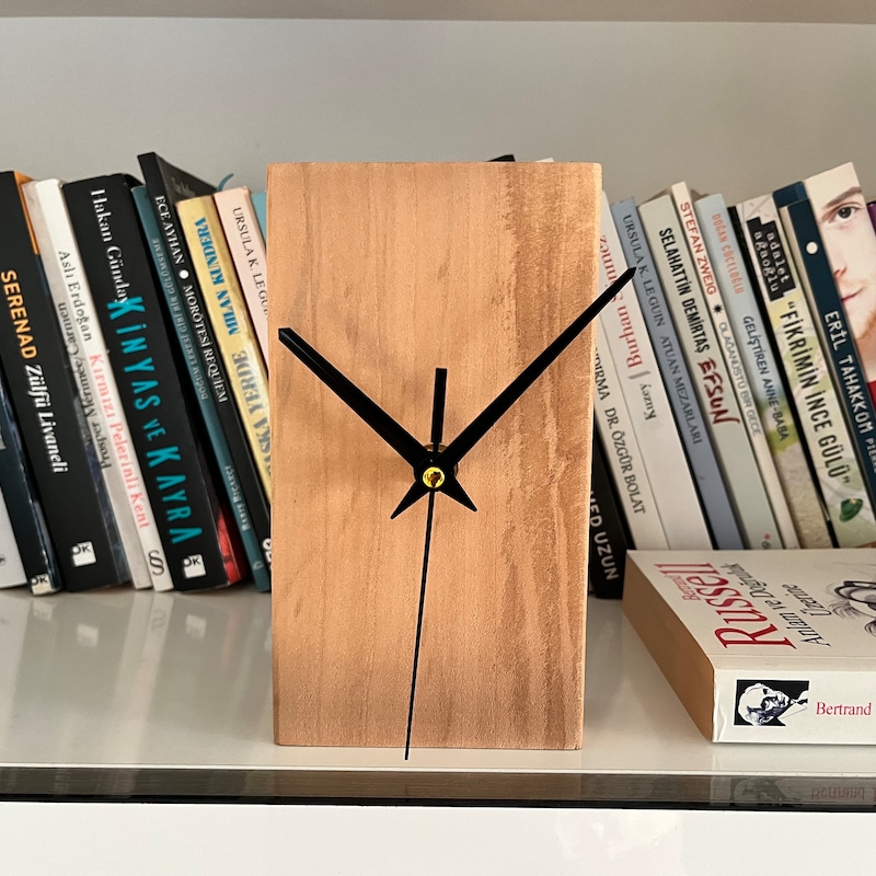 Rustic Desk Clock - Etsy