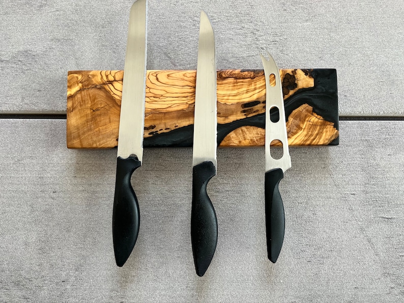 FrenaskHandmadeWood Magnetic Knife Holder