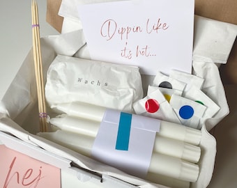 Dip Dye Candles | DIY Box