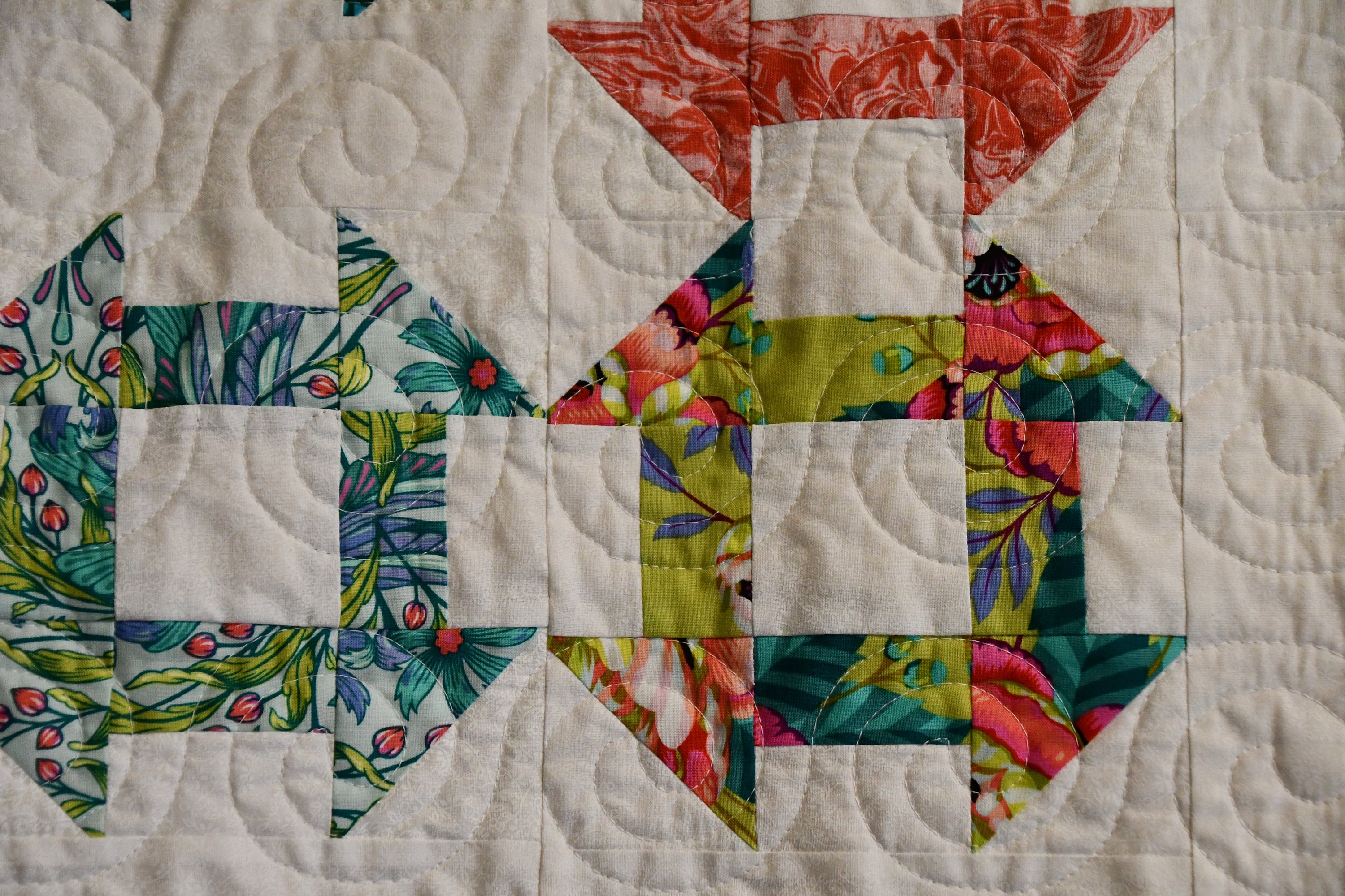 Finished Churned Lap Quilt - Pattern by Natalia Bonner - Etsy