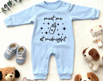 Meet Me At Midnight Baby Bodysuit, Swift Baby Gift, Swift One Piece, Cute Funny Baby Outfit, Baby Shower Gift,Baby Clothes,Baby Announcement