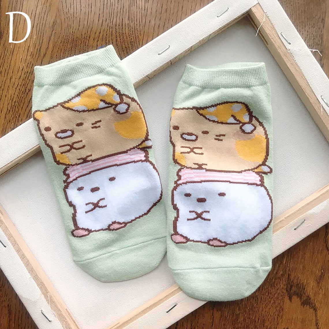 3Pack Sumikko Gurashi Socks/Anime Cotton Sock/Casual | Etsy