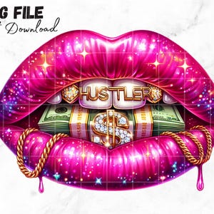 100-dollarseddel-läppar PNG Pengar-läppar Bankrulle Clip Art Dollarseddel-läppar Pengar Kvinnlig Hustler Sublimering Pengarstack Rosa läppar Med Grillz