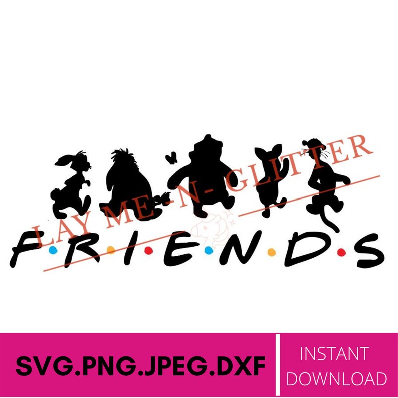 Free Free 315 Baby Pooh And Friends Svg SVG PNG EPS DXF File