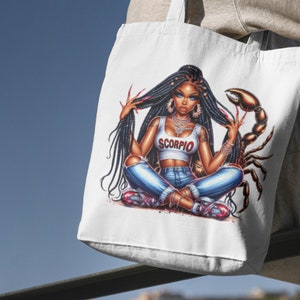 Escorpio zodiaco Chica Clip art Símbolo Escorpio PNG Escorpio Astrología arte Hip hop urbano PNG Moda chica Clipart Escorpión chica Melanina Magia imagen 3