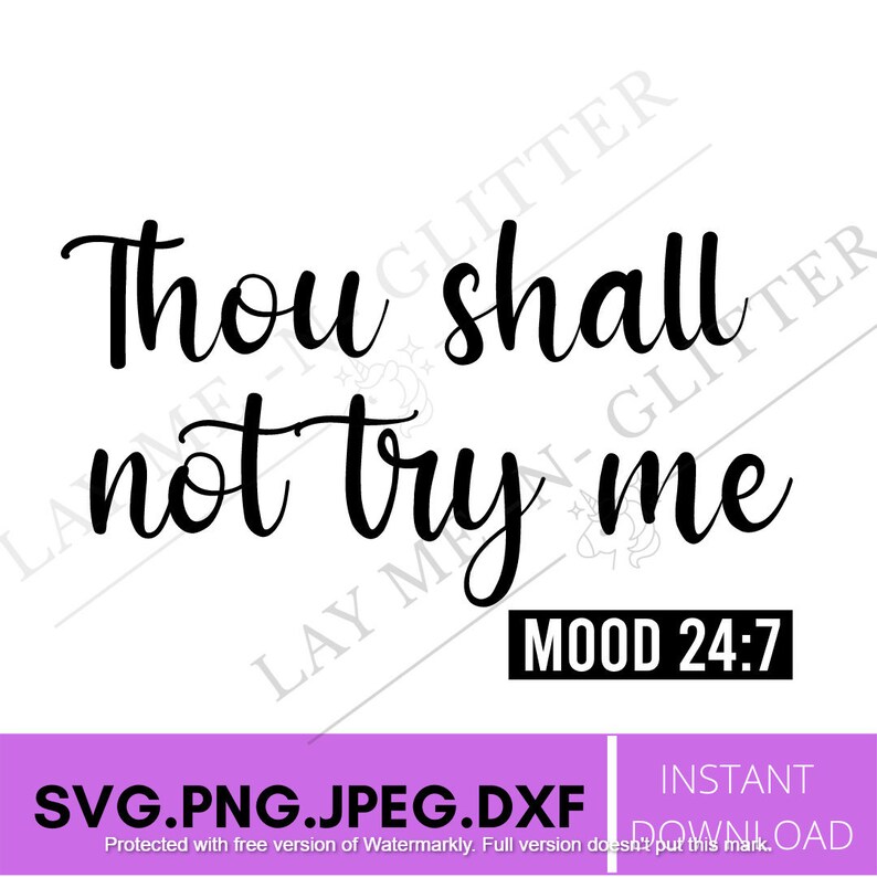 Download Cricut Png Quotes Svg Funny Svg Mood Svg Mom Wife Boss Svg Dxf Thou Shall Not Try Me Svg Clip Art Art Collectibles Kromasol Com