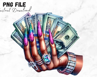 Money PNG Money Stack Clip art Hand Holding Money png Getting money quotes Money Hustler Sublimation Cute Fingernails Manicure Money