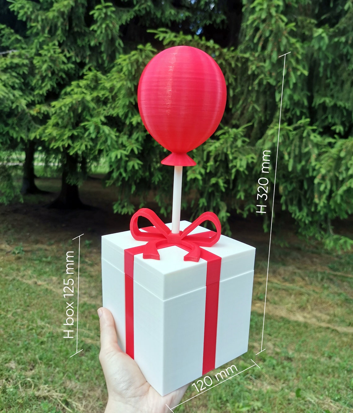 Animal Crossing Gift Box Empty Large | Etsy