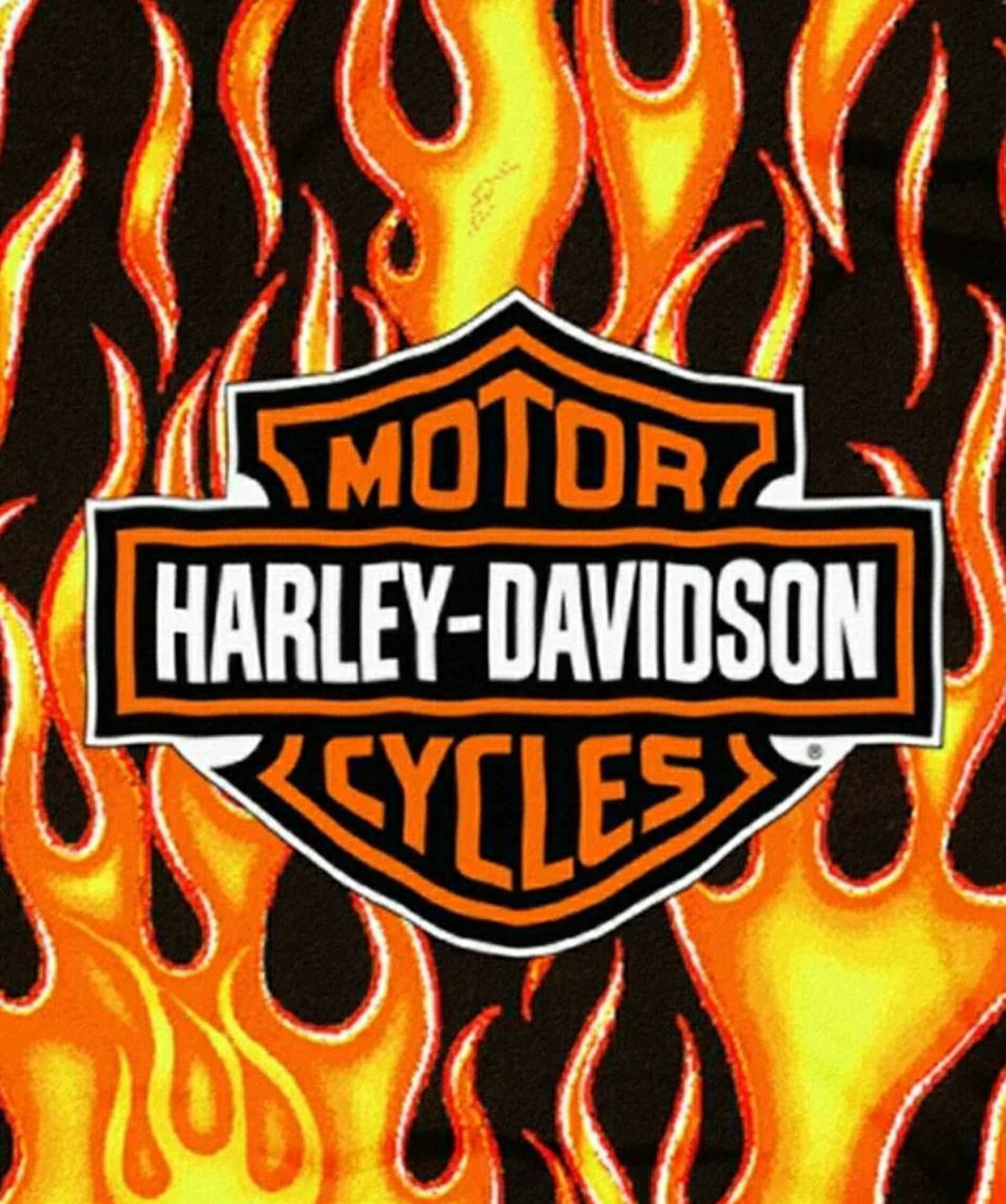 Harley Davidson Vinyl Decal 8x10 sticker Etsy