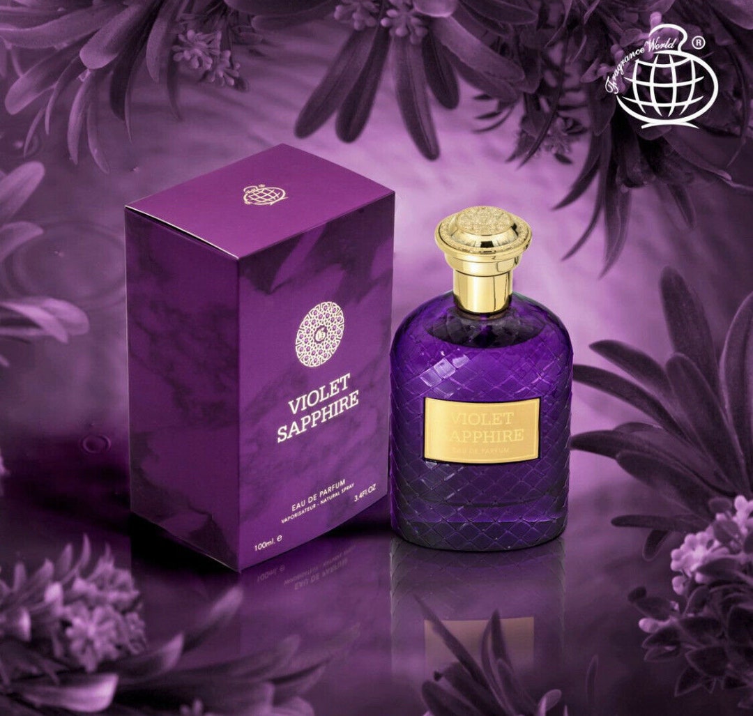 Violet Sapphire Perfume by Fragrance World 100 ML / High End - Etsy