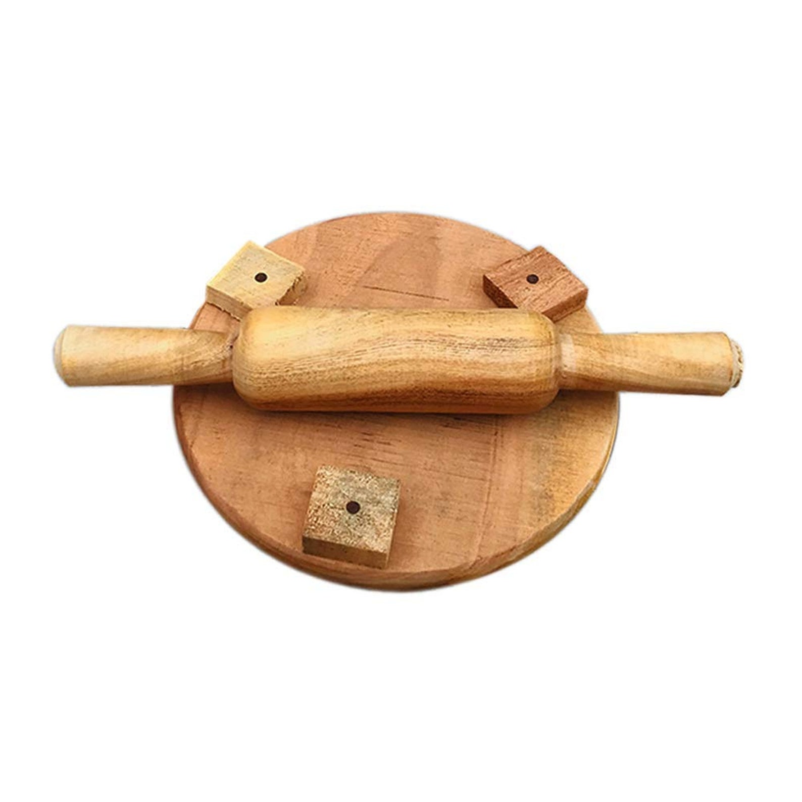 Neem wood chakla belan set Rolling board/ rolling pin for Etsy