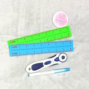 Régua de costura Modelo de polegadas Posicionamento para fecho de pressão de botão Rebite botão Ferramenta para fazer bolsa Carteira Fazendo porta-moedas com fecho de pressão