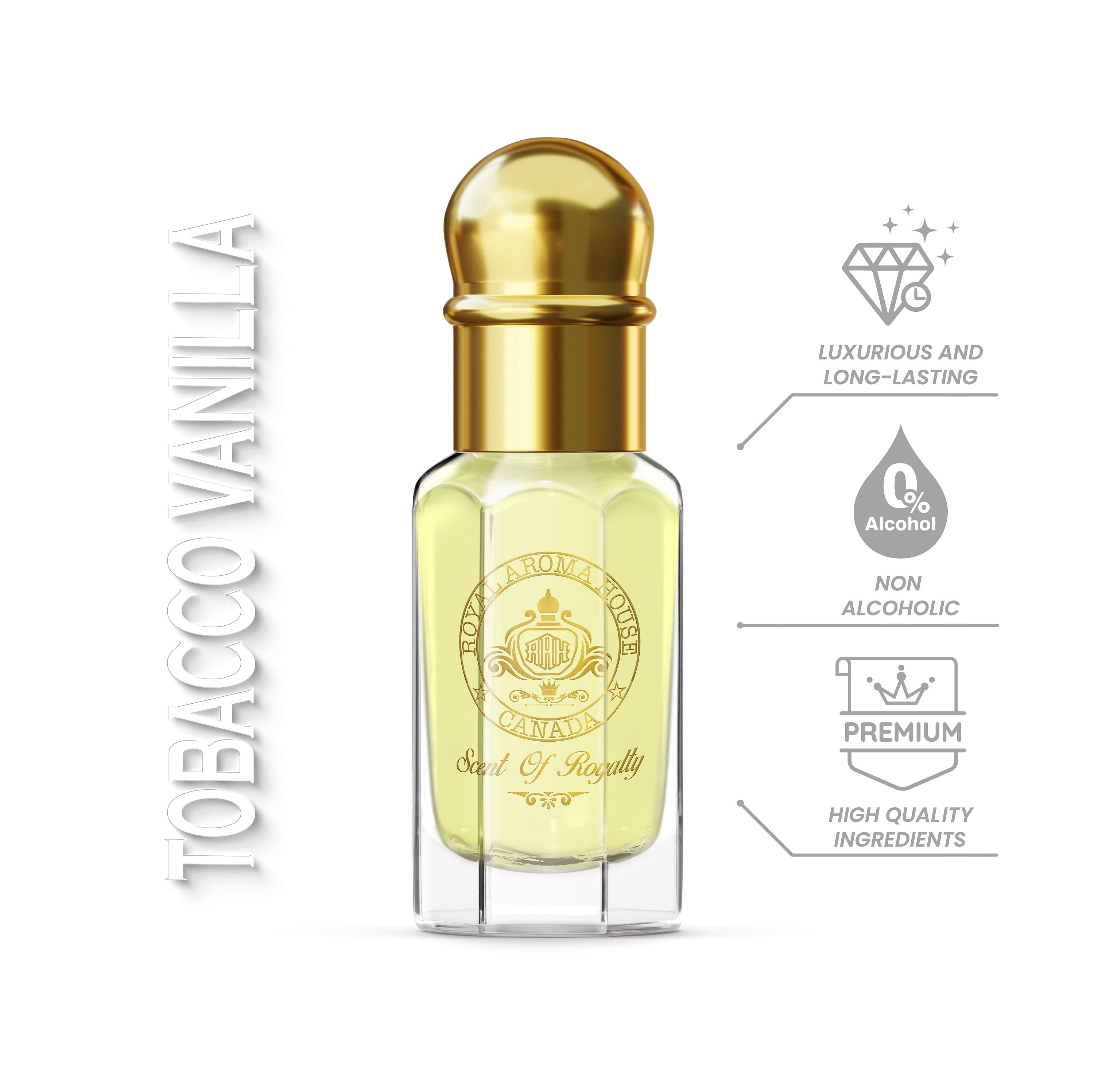 abdul tobacco Tobacco Vanilla Attar | Premium Concentrated Perfume Oil