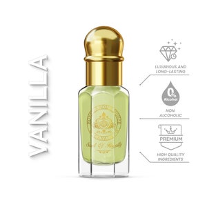 Vanilla Perfume Oil: Vegan Alcohol-Free Concentrated Attar
