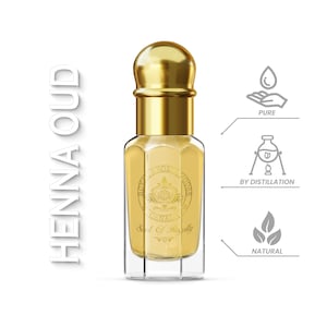 Henna Oud | Lawsonia Inermis + Assam Agarwood oil | Natural | Organic