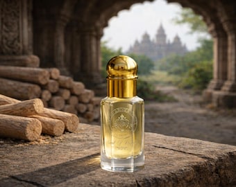 100% PURE MYSORE SANDALWOOD - Vintage oil | Santalum Album | Alcohol-Free
