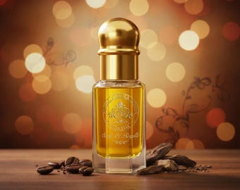 Aceite perfumado Coffee Oud: Attar vegano sin alcohol