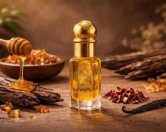 HONEY OUD ATTAR: Sweet Woody Unisex Perfume Oil