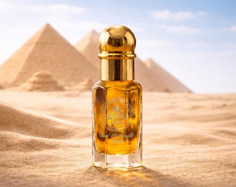 EGYPTIAN MUSK ATTAR • Premium Concentrated Perfume Oil, Alcohol-Free, Vegan