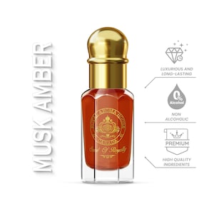 Musk Amber Attar | Olejek perfumowany Premium Concentrated