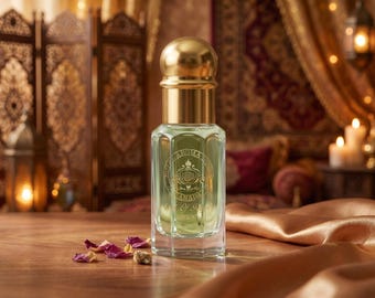 Imagination Luxury Unisex Citrus Attar: Fresh Luxury Perfume Oil, Long Lasting Vegan Alcohol-Free Fragrance for Men & Women