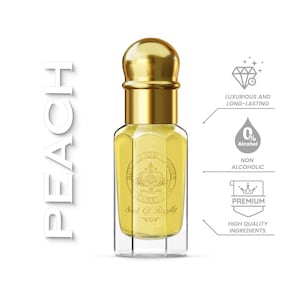 Peach Attar | Premium Concentrated Perfume Oil