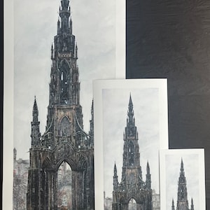 Scott Monument Print
