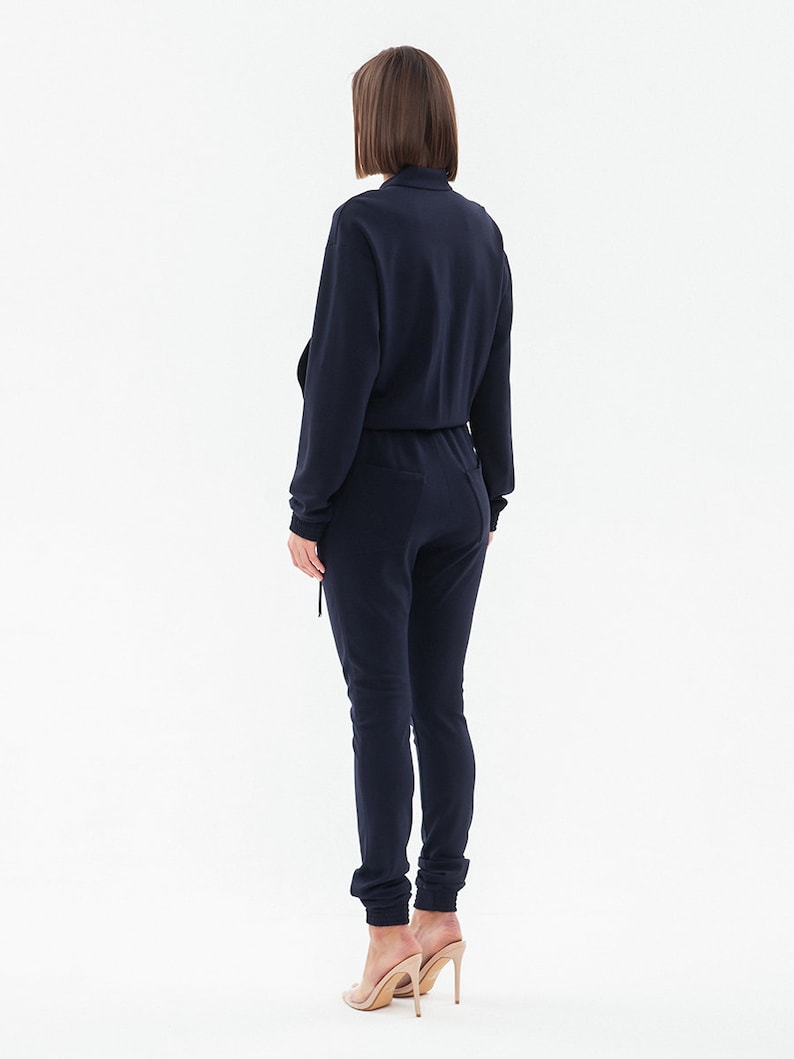 Event clothing.BGL-2025 collar and waistline Overalls with elastic elements along the cuffs