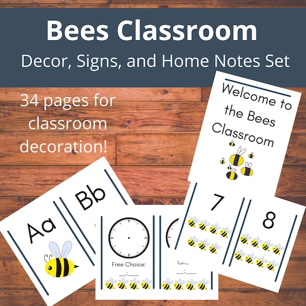 Bee Classroom - Etsy