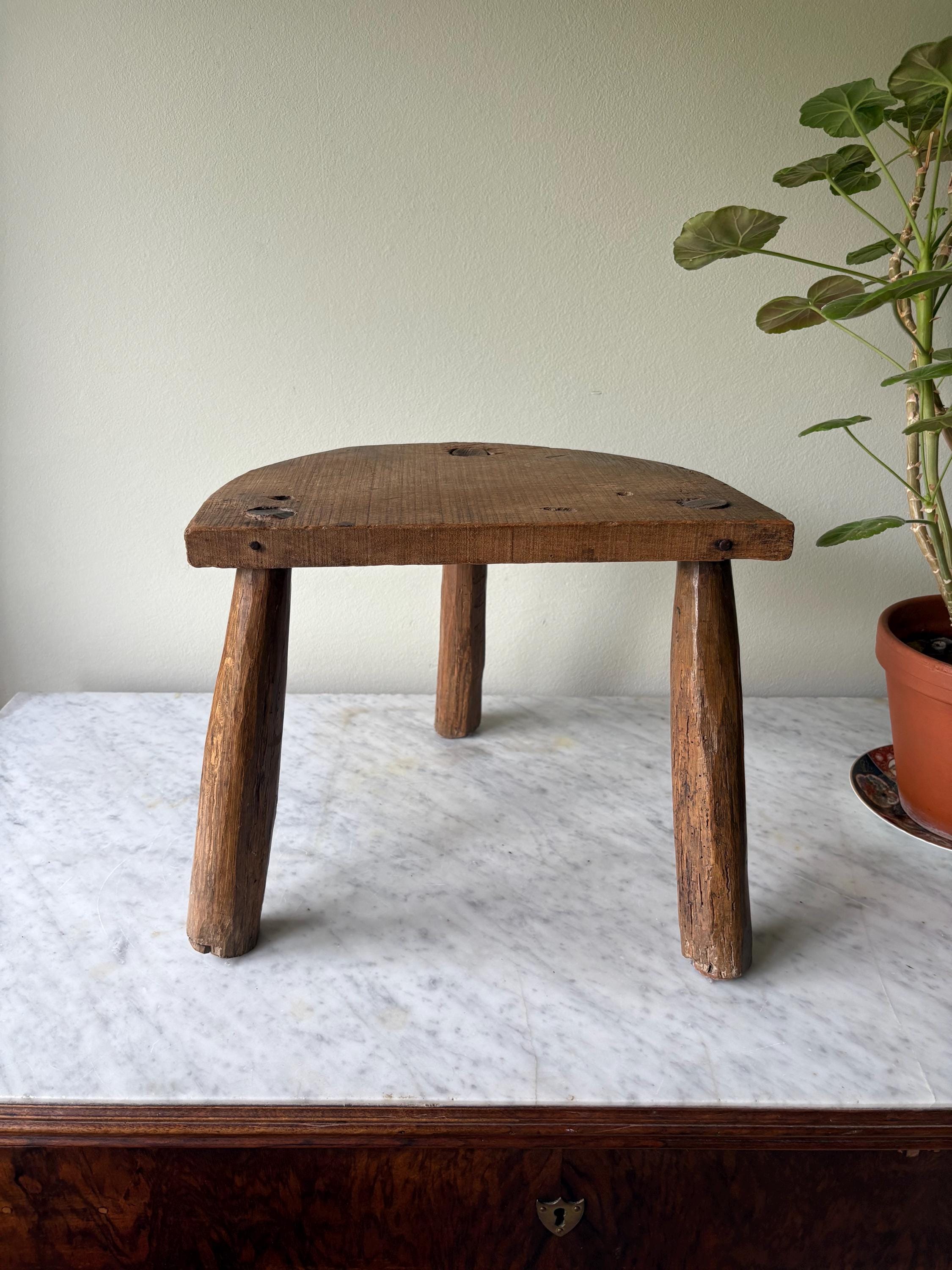 French Antique Stool シャルロットペリアン CHARLOTTE PERRIAND LES ARKS STOOL 1600 1960'S V
