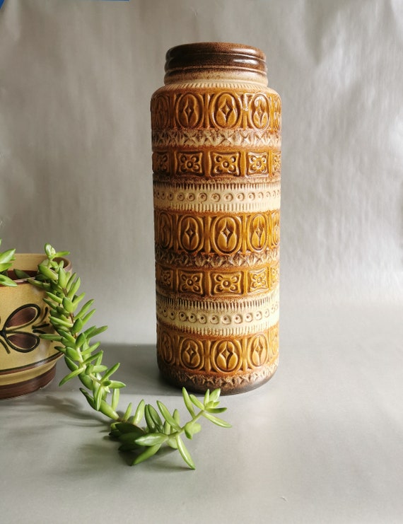 工芸品 Vintage Bay Keramik West German Vase Vintage Bay Keramik Vase: West German Pottery, Mid-century
