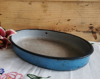 Cocotte Schlemmertopf Céramique Scheurich N°838 – Ovale, Vintage Allemagne