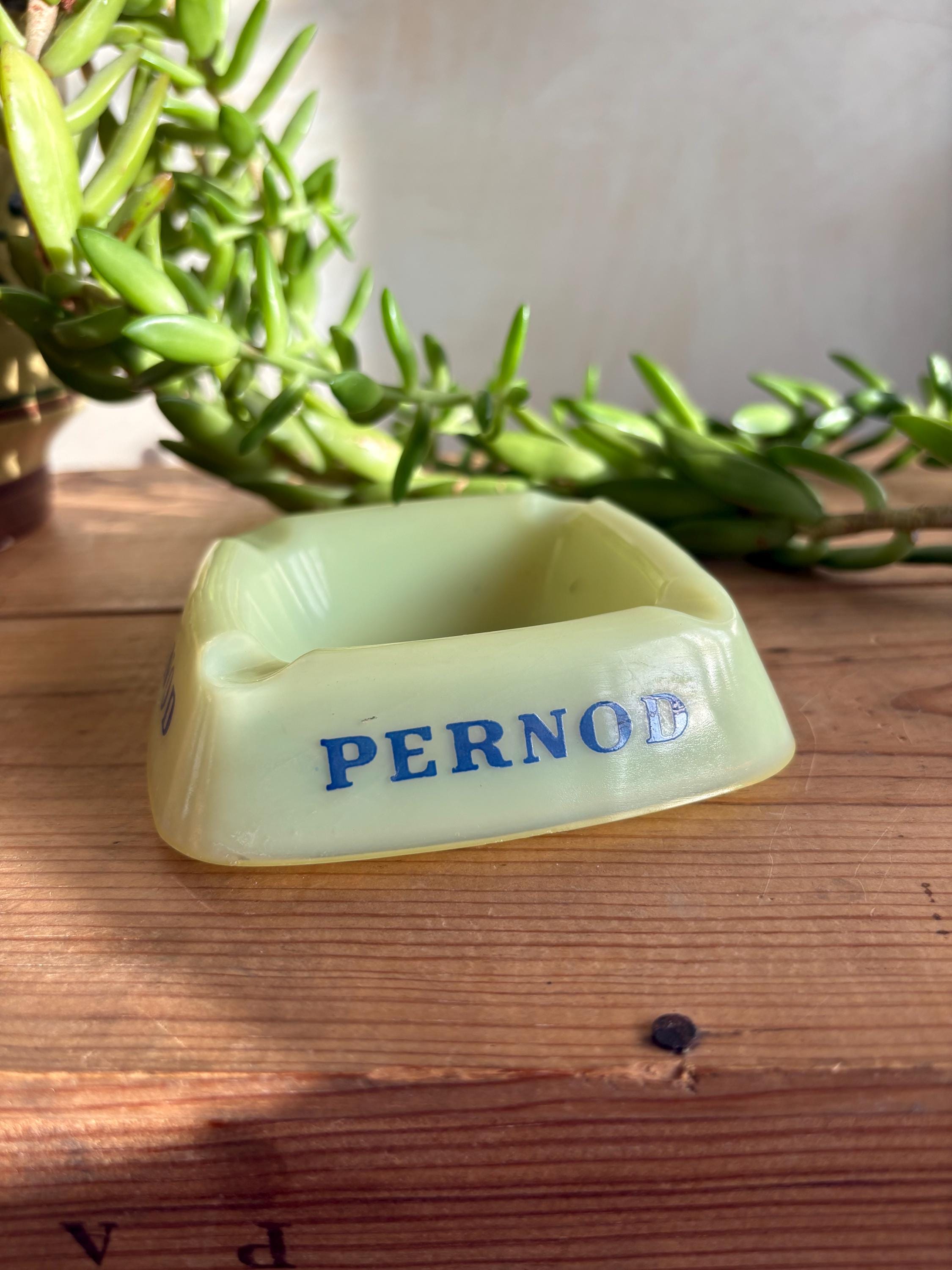 Vintage French Opalex Pernod Ashtray | Opalex Pernod Ashtray