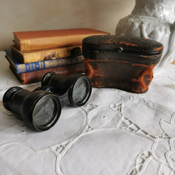 Aitchison & Co Opticians London Antique Opera Theatre Binoculars Rustic Decor | Opera Glasses | Antique binoculars | Victorian Lenses