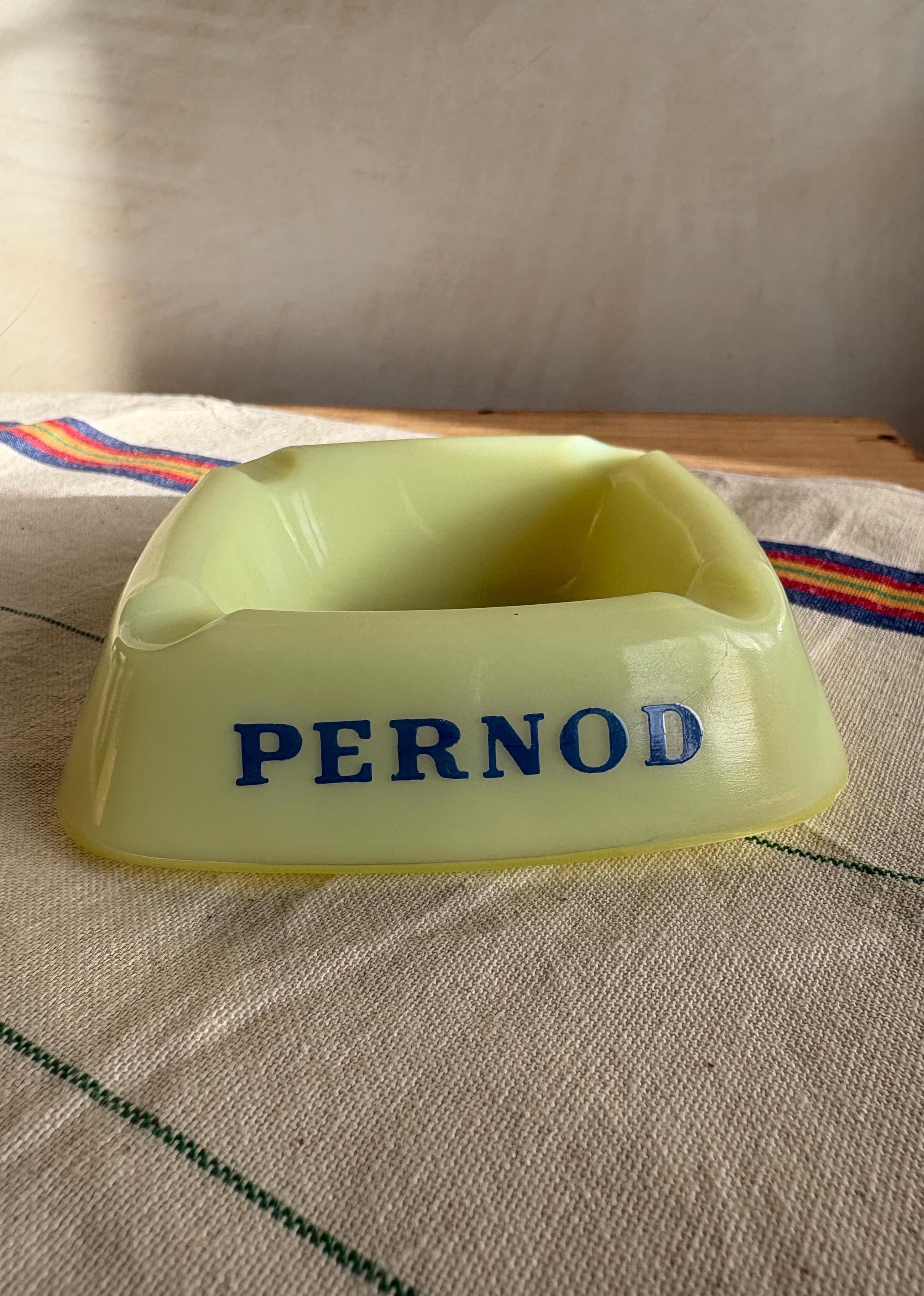 Vintage French Opalex Pernod Ashtray | Opalex Pernod Ashtray
