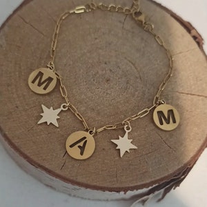 Personalized first name/initial letter bracelet image 4